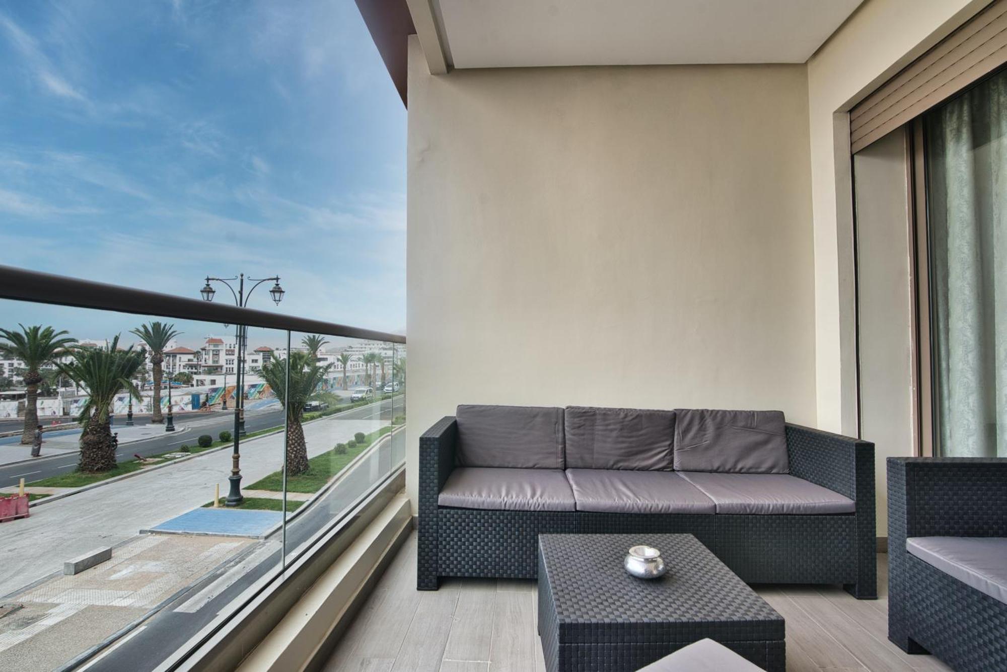 New Sea Front Apartment 135Mq With Unlimited Wi-Fi Agadir Exterior photo
